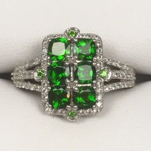 🌿Genuine Chrome Diopside Ring🌿